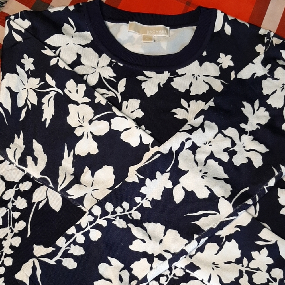 Michael Kors Hibiscus Blouses